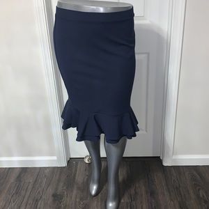 C EST. 1946, Size L, Navy Blue, Skirt
